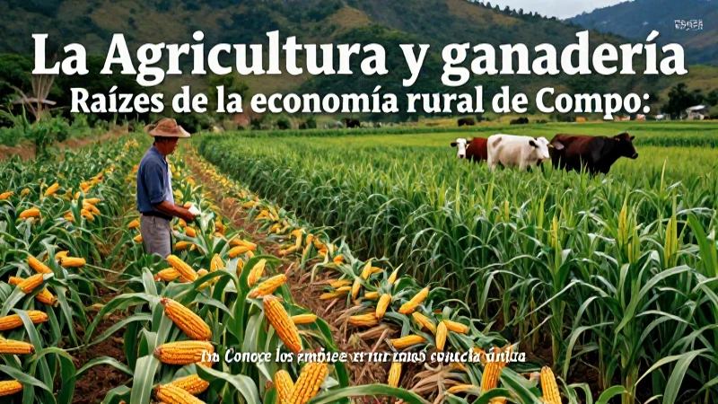 Campo: Conoce los ambientes rurales y su esencia única 4 Campo rural Mexicano, agricultura y ganadería en el corazón de México