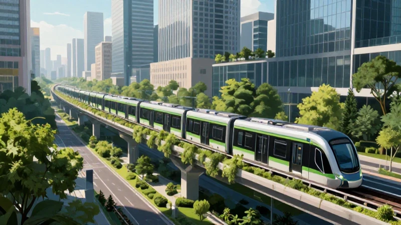 Ciudades modernas futuristas con naturaleza y estilo
