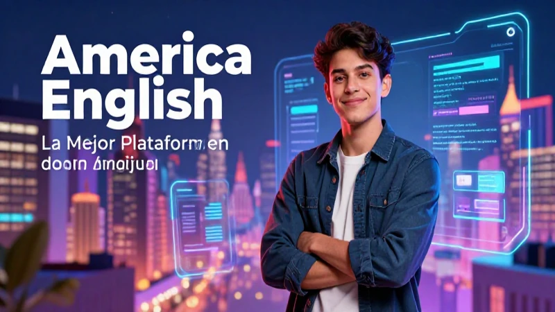 Inglés Americano: Plataforma de aprendizaje visual premium
