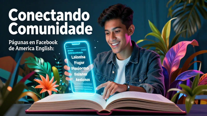 Estudiante mexicano aprende inglés con tecnología