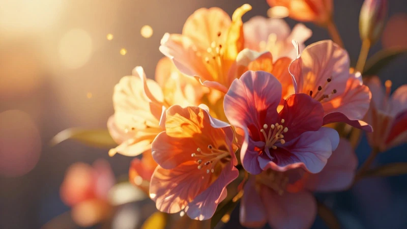 Amorfinos cortos: 15 Ejemplos que Enamoran y Sorprenden 11 Floral abstracto, luminoso y dramático