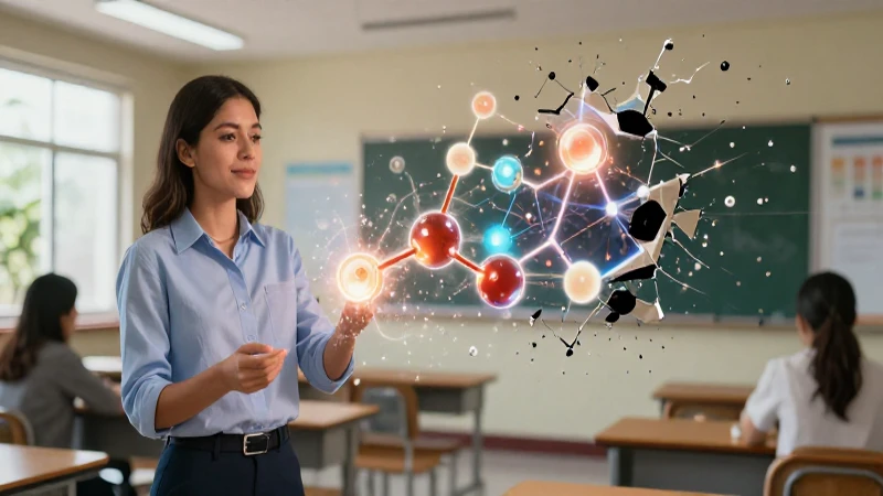 Educación científica abstracta con contraste dinámico