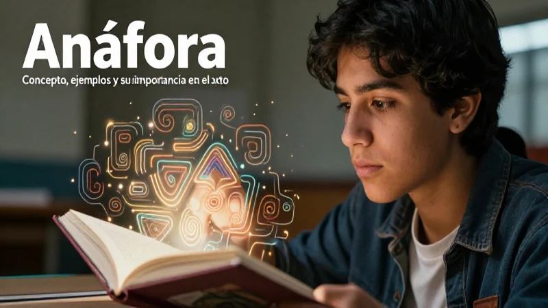 Anáfora: impacto y belleza académica