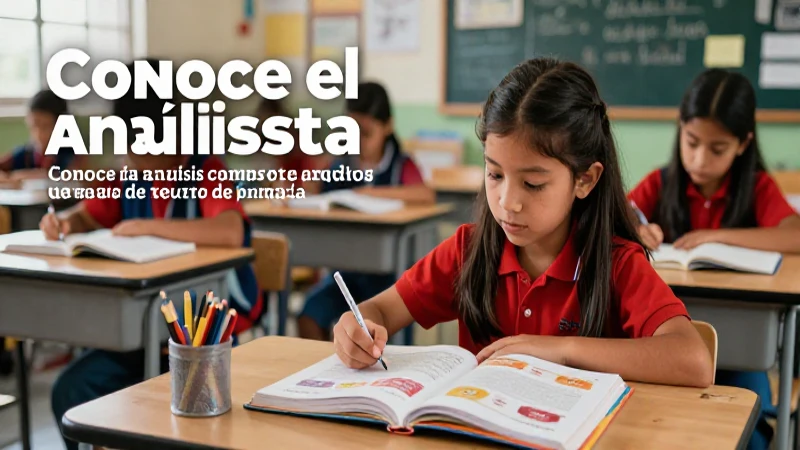 Análisis educativo de libros de texto en clase