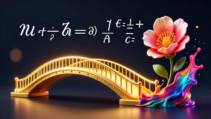 Puente dorado conecta matemáticas, arte y naturaleza