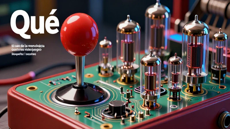 Joypad retro, circuitos analógicos y estilo moderno