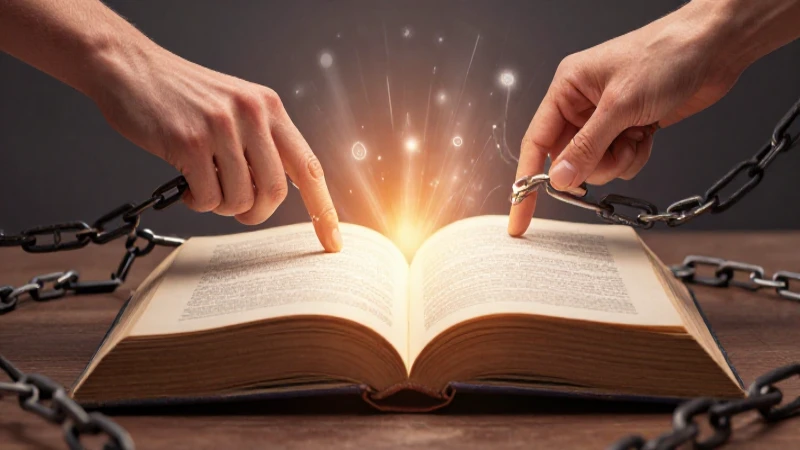 Anarquía: Significado, definición y concepto en detalle 6 Libro antiguo libera ideas con manos poderosas