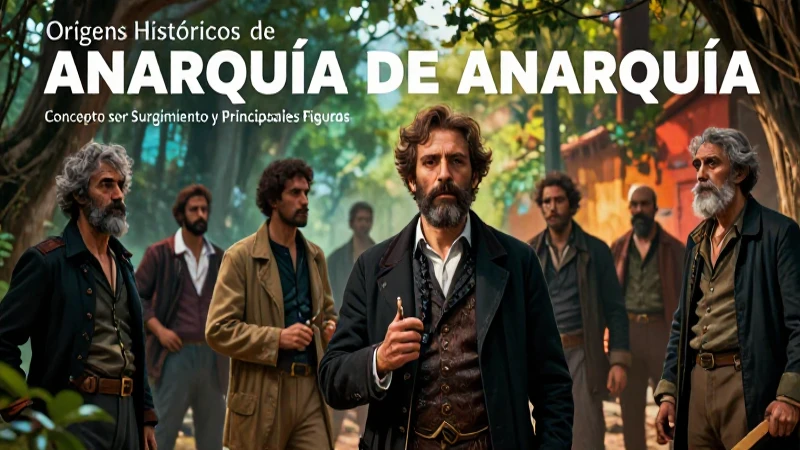 Anarquismo: origen, concepto y estética revolucionaria