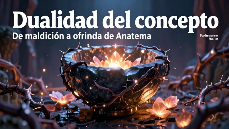 Anatema transforma maldiciones en ofrendas luminosas