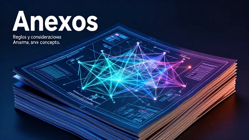 Reglas y conceptos para incluir un anexo académico