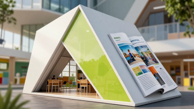 Diseño geométrico moderno y educativo con iluminación dramática