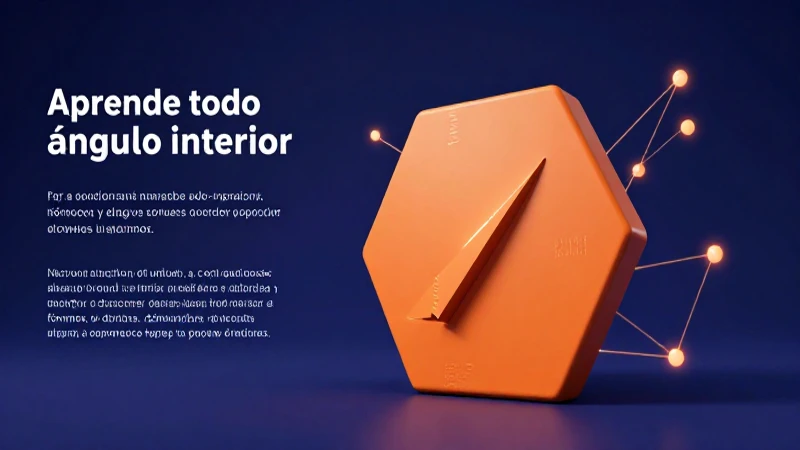 Geometría precisa en un estilo educativo moderno y visual