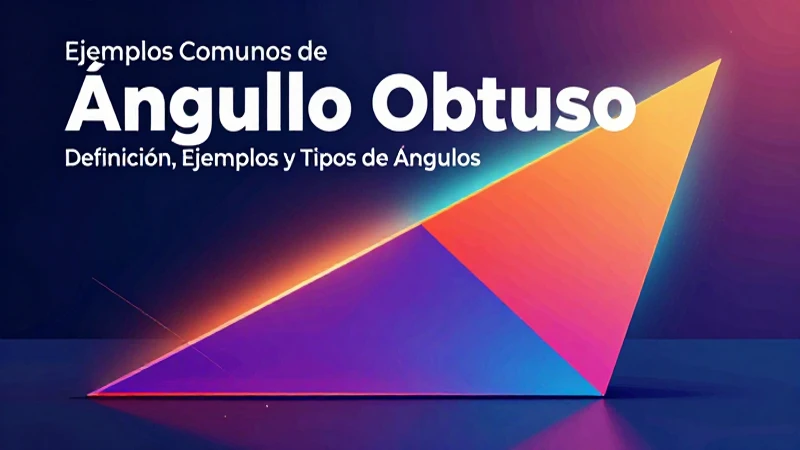 Ángulo Obtuso: Definición, Ejemplos y Tipos de Ángulos 4 Visualización educativa de ángulos obtusos