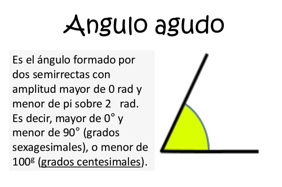 angulos agudos definicion clasificaciones y conceptos 2