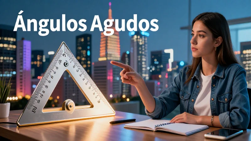 Ángulos agudos definidos en la vida moderna