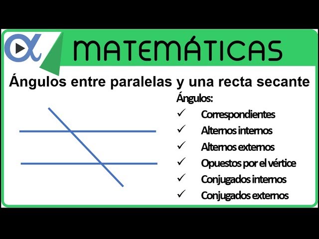 Ángulos Conjugados Internos y Alternos: Guía Completa 2 angulos conjugados internos y alternos guia completa