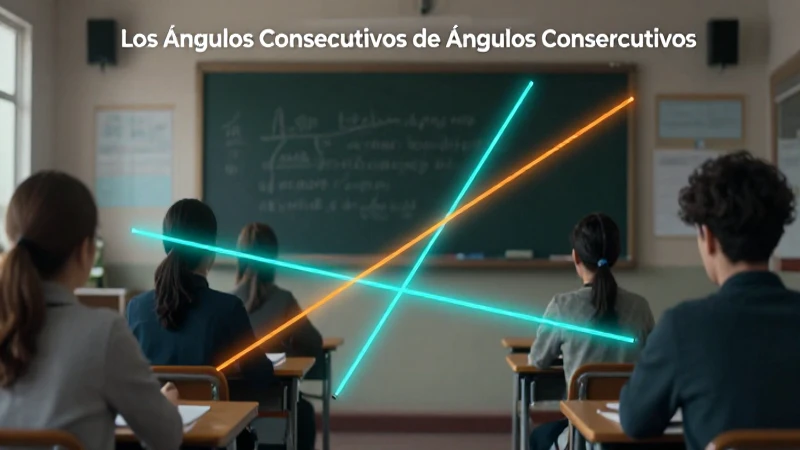 Características de los ángulos consecutivos