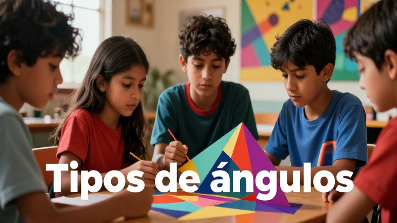 Guía completa sobre ángulos: claves para entender y aplicar 5 Tipos de ángulos: guía visual educativa y moderna