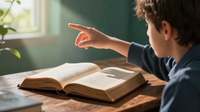 Joven busca inspiración con un libro