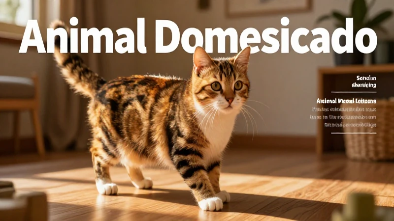 Gato doméstico: imagen educativa y realista