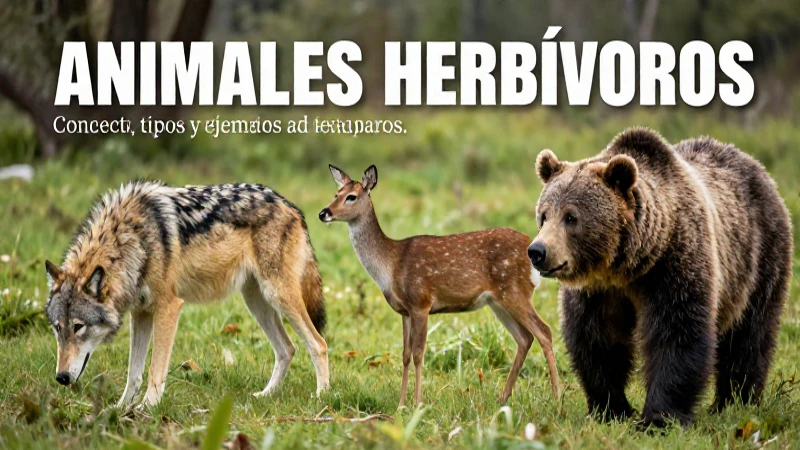 Diferencias entre herbívoros, carnívoros y omnívoros