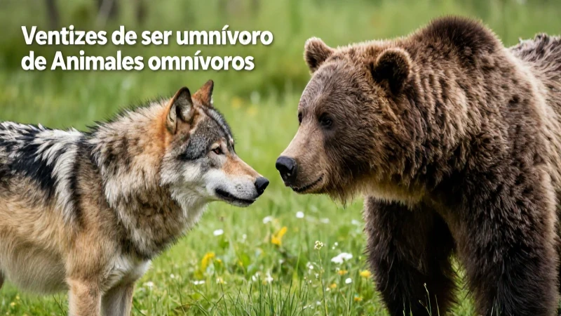 Animales omnívoros: concepto y sus ventajas