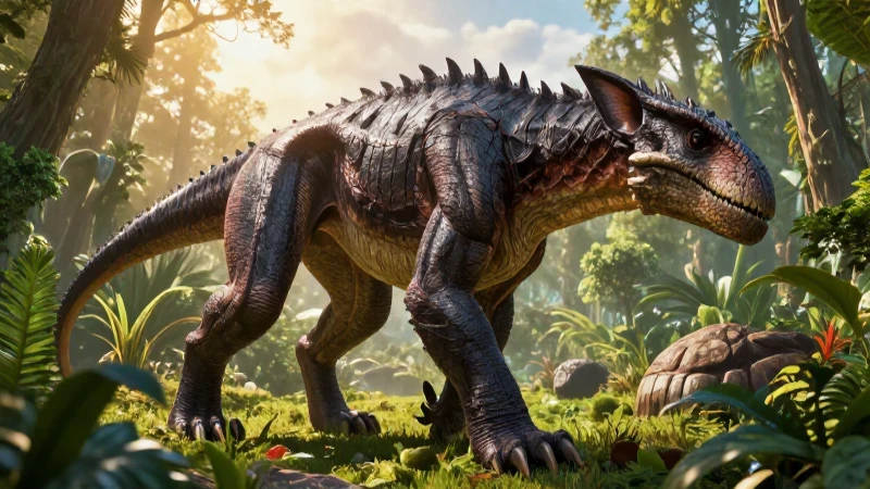 Los 10 animales más sorprendentes que caminan: ¡Te fascinarán! 9 Criatura detallada con iluminación cinematográfica y hábitat vibrante