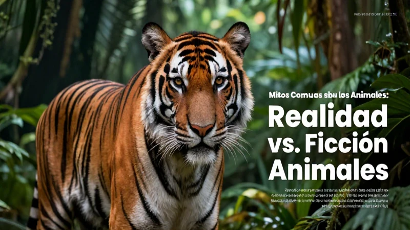 Animales: definición y concepto de su importancia vital 4 Mitos animales: realidad, ficción y vitalidad