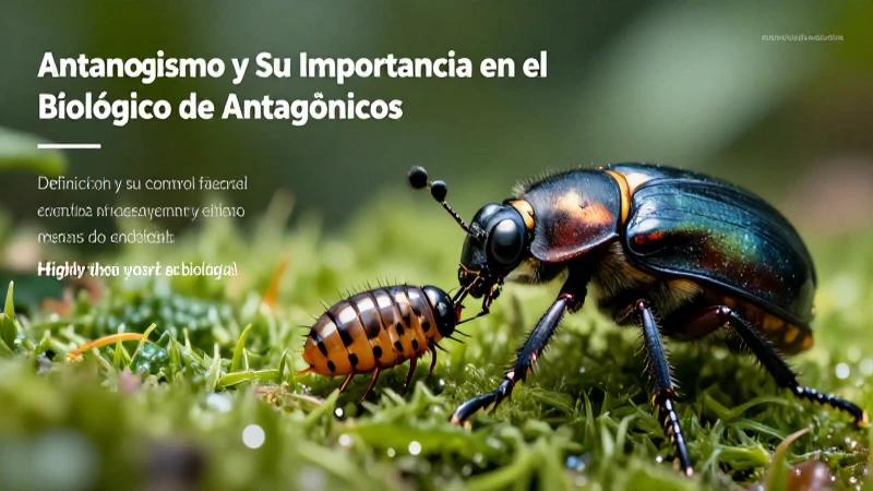 Antagónicos: Definición, historia y su rol en biología 6 El antagonismo controla plagas biológicamente