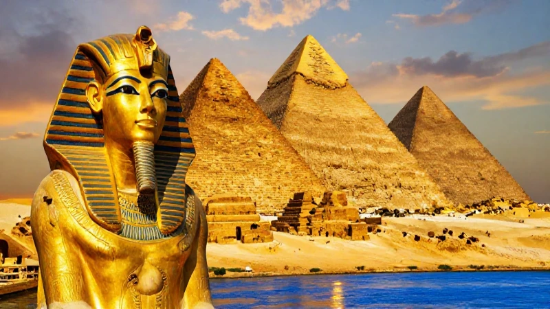 Conoce los misterios y maravillas de las antiguas civilizaciones 3 Antiguas maravillas de Egipto bañadas en oro