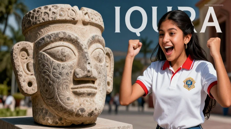 Estudiante entusiasta ilustra artefactos con estilo mexicano