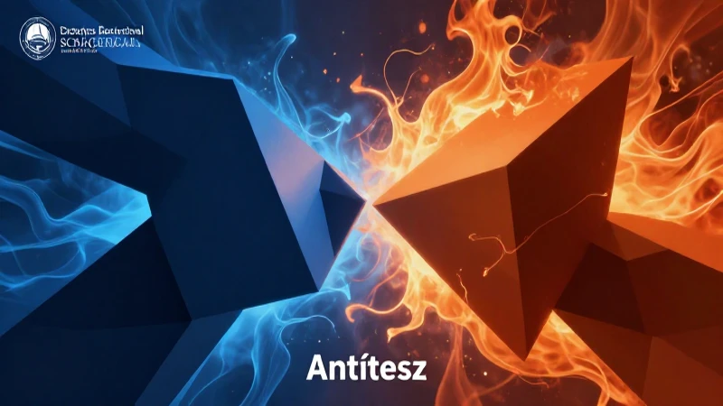 Antítesis: 30 Ejemplos de Antítesis para Aprender Fácilmente 8 Abstracto dinámico: choque vibrante de contrastes