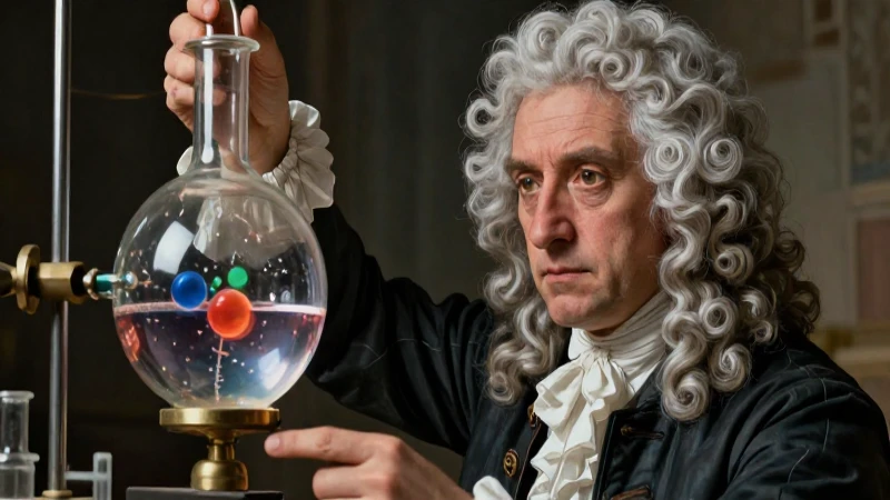 Antoine Lavoisier: Vida y logros del padre de la química moderna 5 Retrato dinámico de Lavoisier con su reacción química