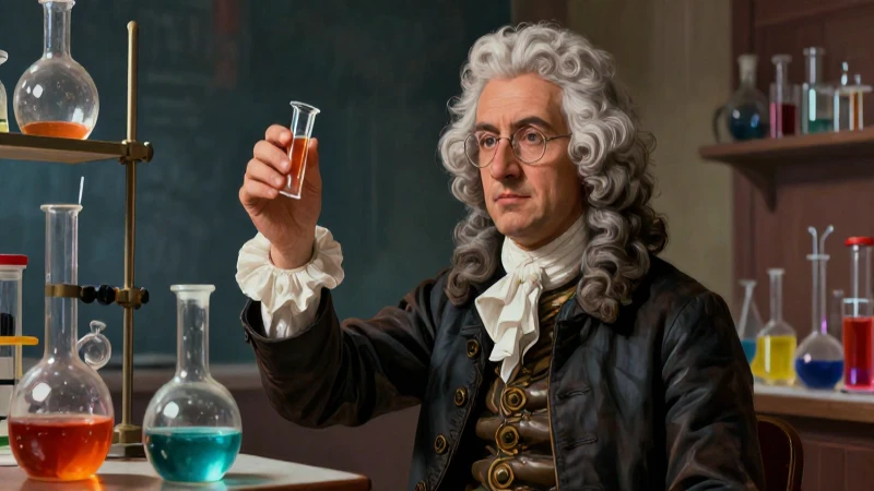 Antoine Lavoisier: Vida y logros del padre de la química moderna 7 Retrato de Lavoisier con cristalería y químicos mexicanos