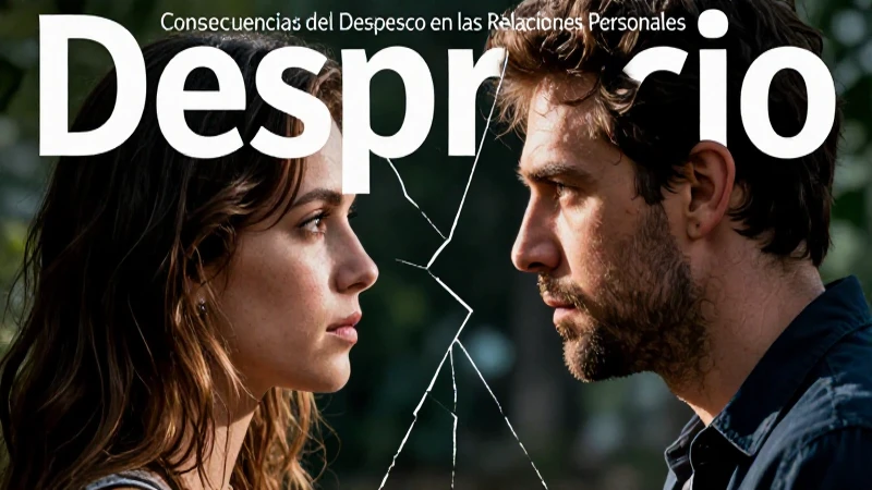 El desprecio destruye los vínculos personales