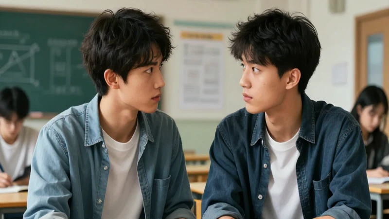 Tensión entre jóvenes en ambiente académico