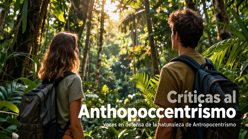 Antropocentrismo: definición, concepto y su impacto social 4 El antropocentrismo es criticado por defender la naturaleza