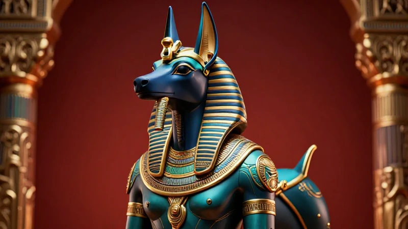 Anubis: Información, características, símbolos y más 8 Anubis moderno: Fusión de lo antiguo y lo digital