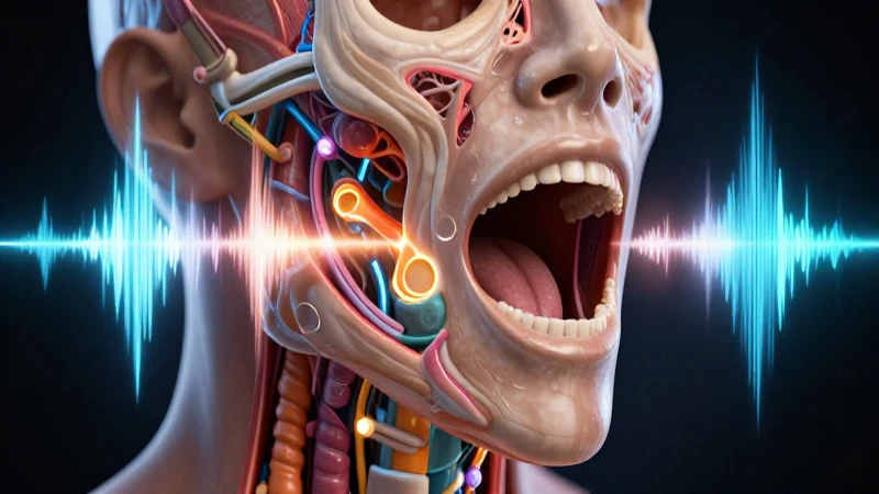 Vocal tract 3D profesional con sonido y anatomía