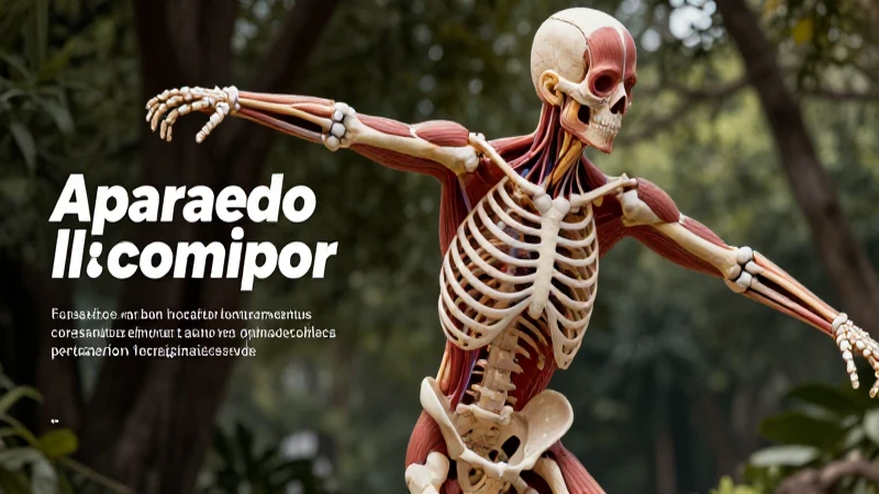 Estructura anatómica del esqueleto humano