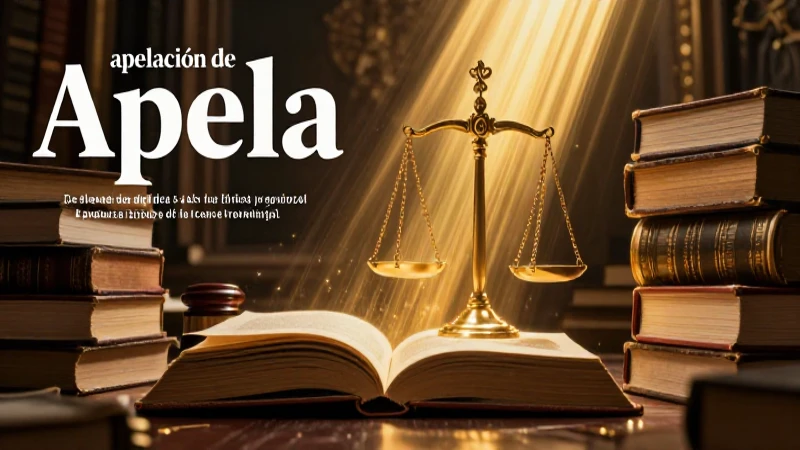 Concepto de Apela: Historia, significado y justicia