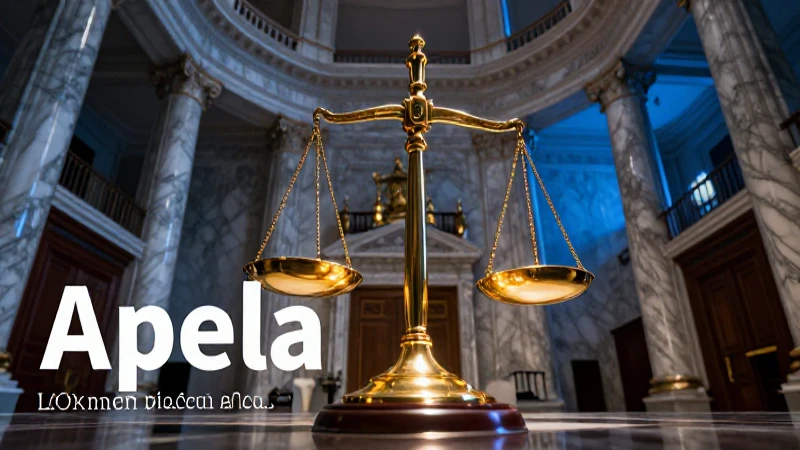 Efectos legales de una apelación