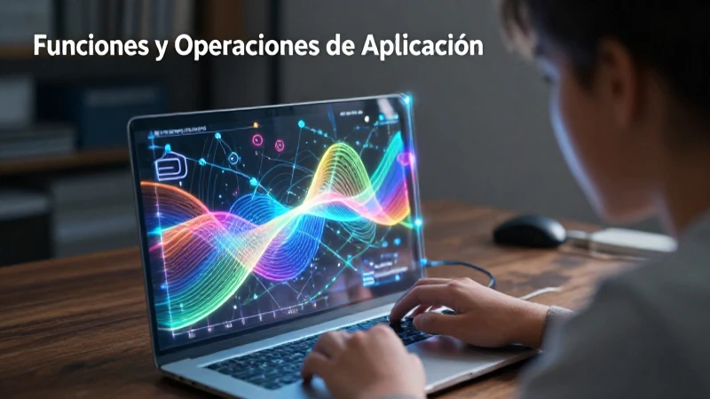 Ilustración visual de funciones y matemáticas