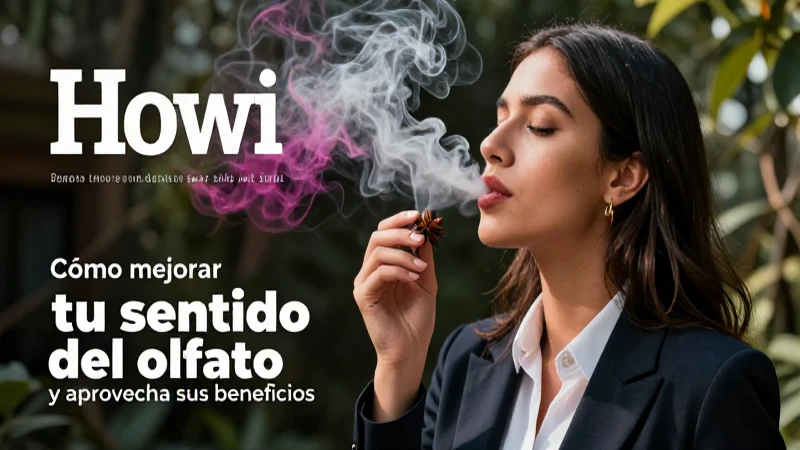 Domina tu sentido del olfato y aprovecha sus beneficios 3 Mejorar el olfato, elegante y moderno