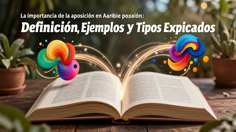 Aposición: definición, tipos y ejemplos gramaticales