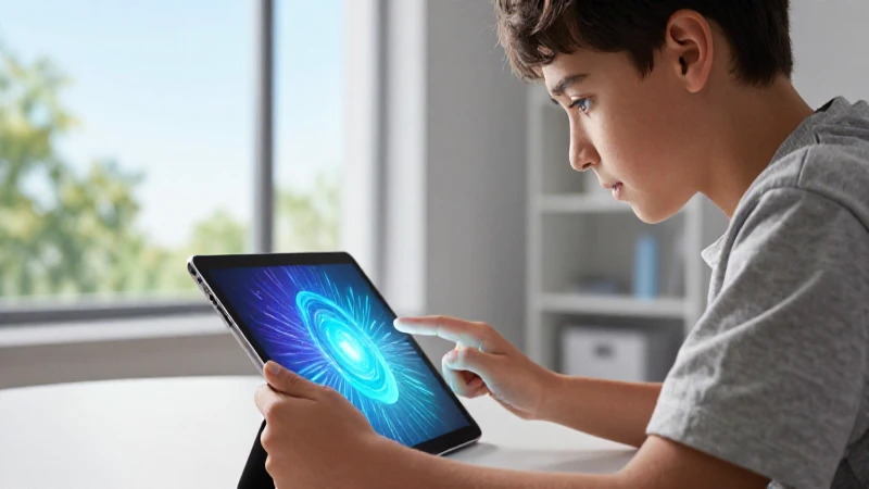 Ilustración moderna de padres y tecnología
