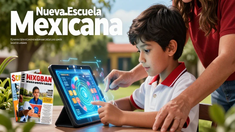 Educación mexicana moderna con enfoque digital