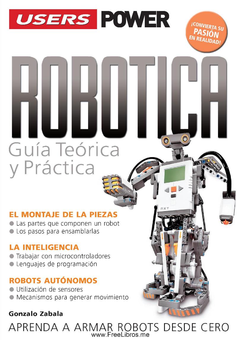 aprende a construir robots con nuestro libro de robotica para secundaria