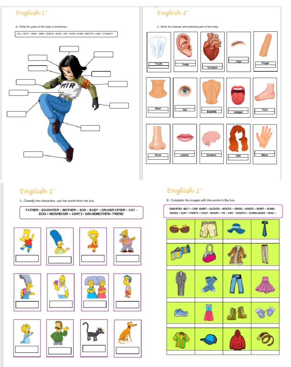 aprende ingles nivel 1 de secundaria de manera facil y divertida