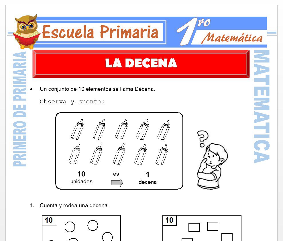 aprende rapidamente el valor de una decena descubre como